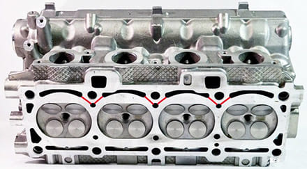 Подварка тосольных отверстий гбц