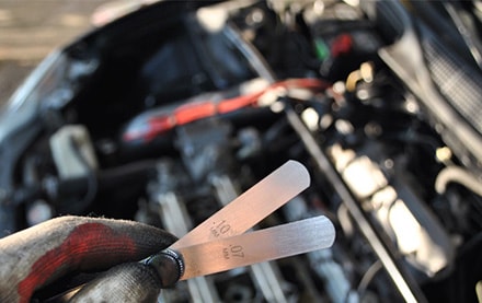 Регулировка зазоров клапанов двигателя