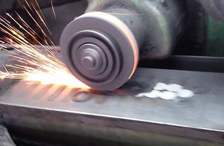 Шлифовка регулировочной шайбы