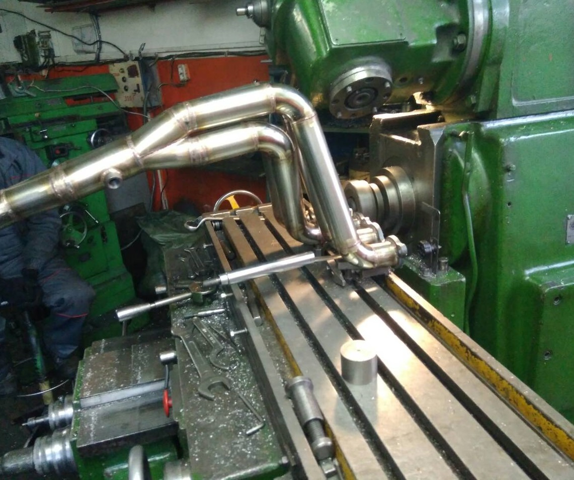 Фрезеровка коллектора HONDA