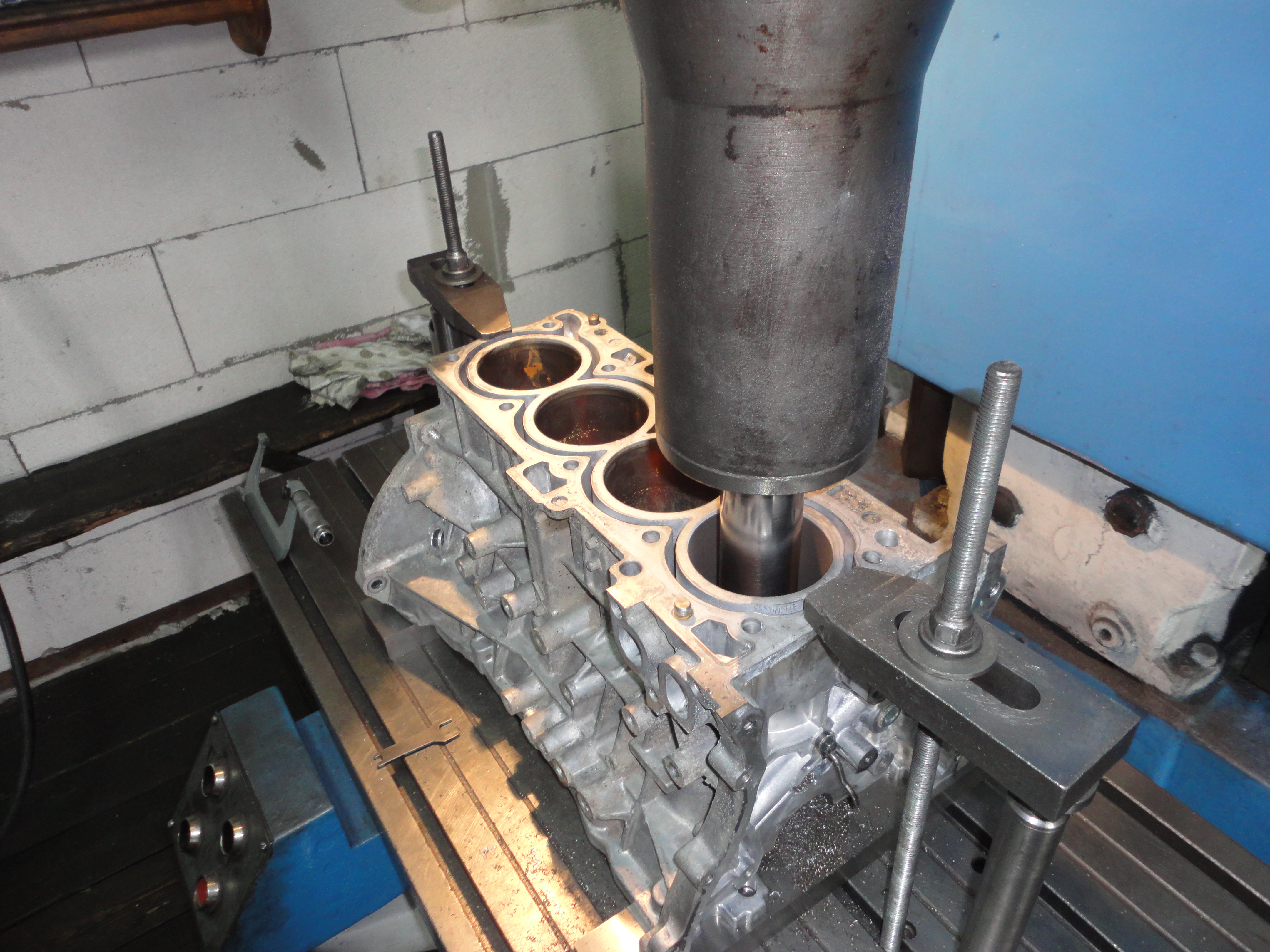 Расточка блока цилиндров