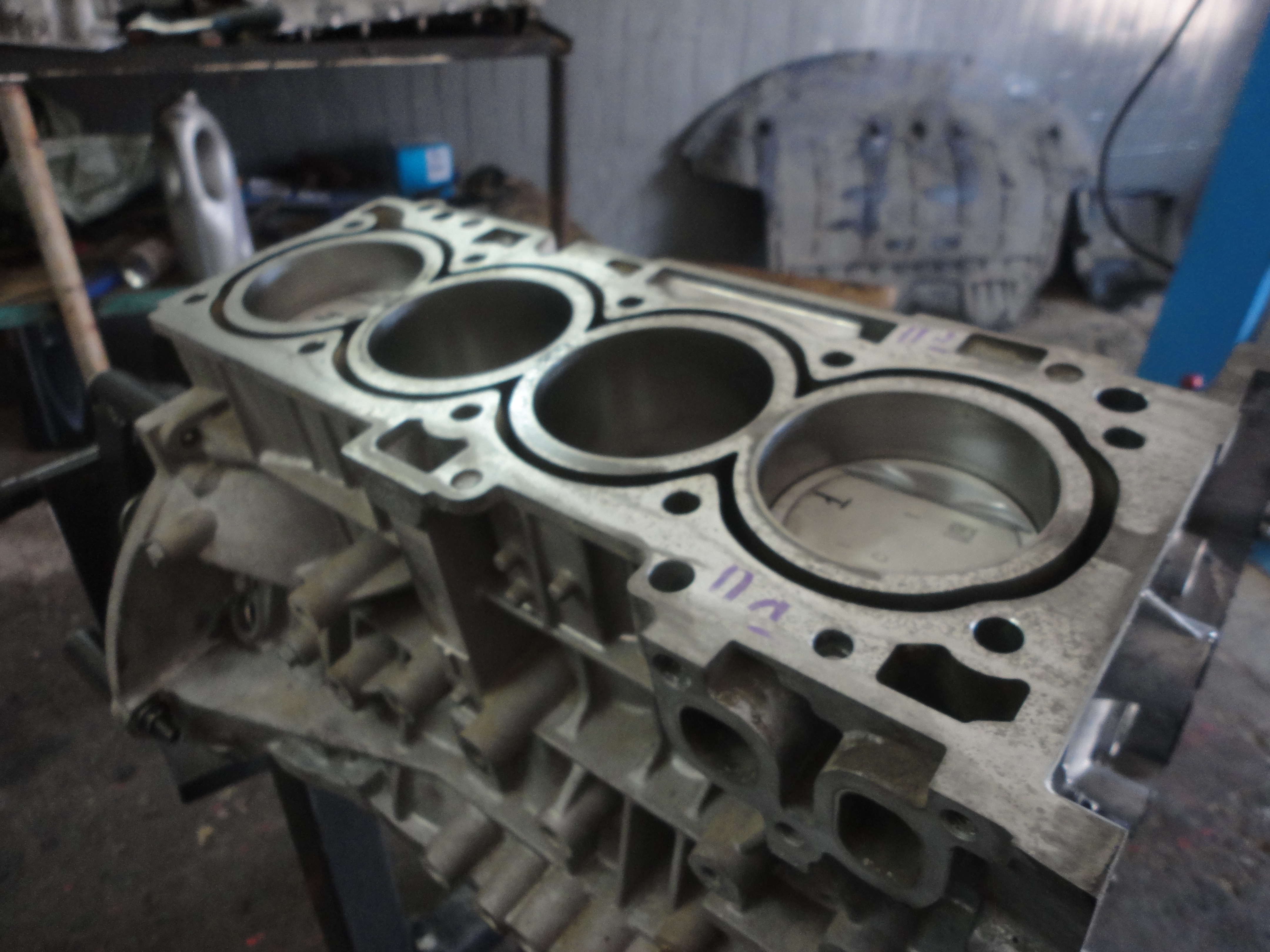 Сборка и установка двигателя