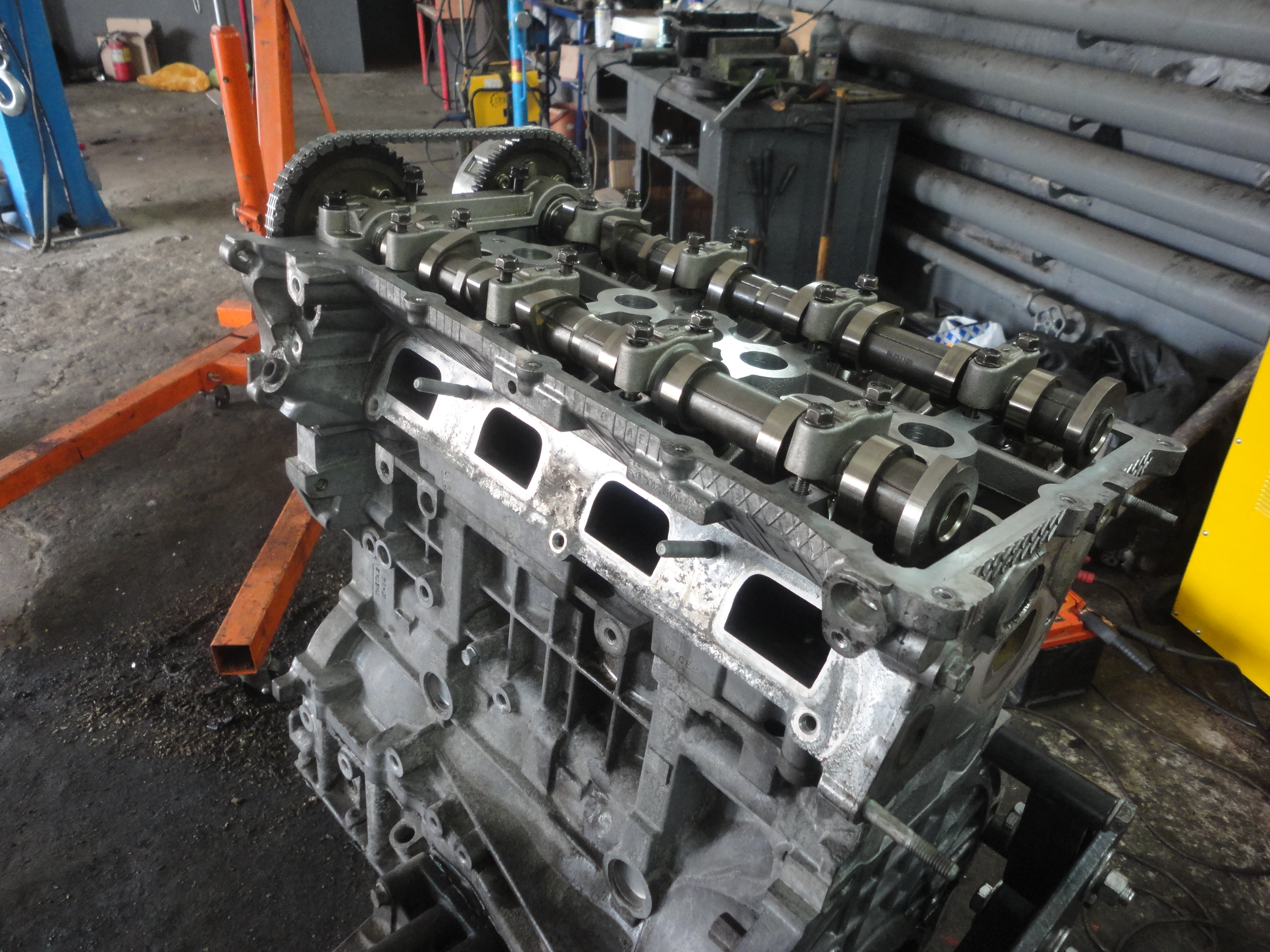 Сборка и установка двигателя KIA Sportage