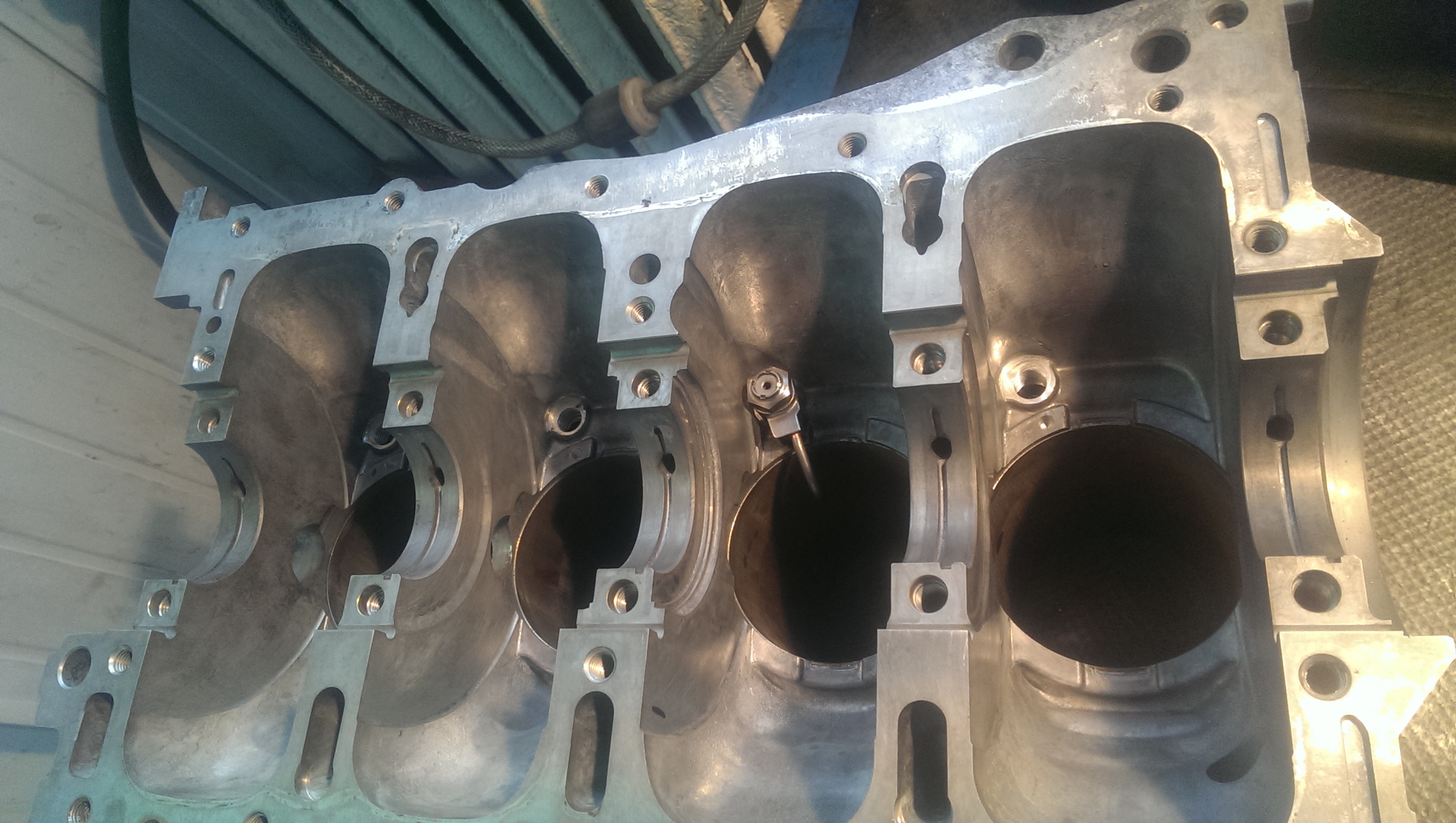 Гильзование блока KIA Sportage G4KD