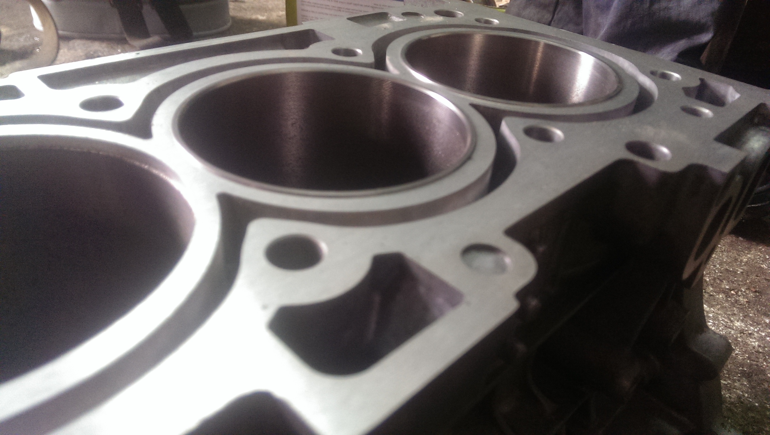 Гильзование блока KIA Sportage G4KD