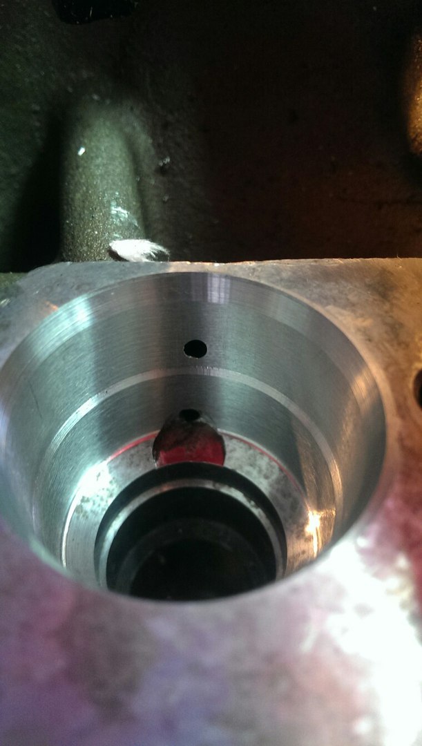 Гнездо насос-форсунок после ремонта