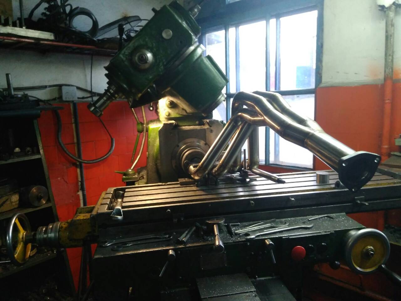 Фрезеровка коллектора HONDA