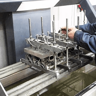 Проверка ГБЦ на микротрещины